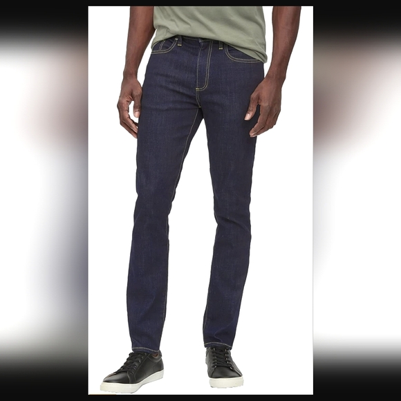 Gap Men's Dark Blue Denim Jeans - Picture 1 of 5